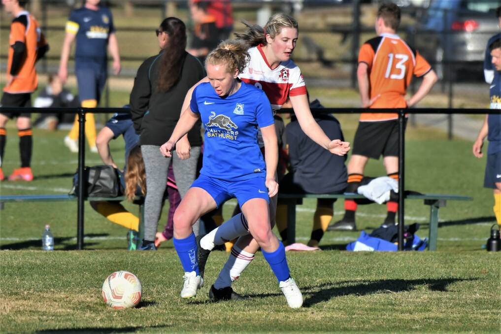 STILL ON: While field inspections are pending, at this stage Bathurst District Football matches will proceed this weekend. Photo: CHRIS SEABROOK