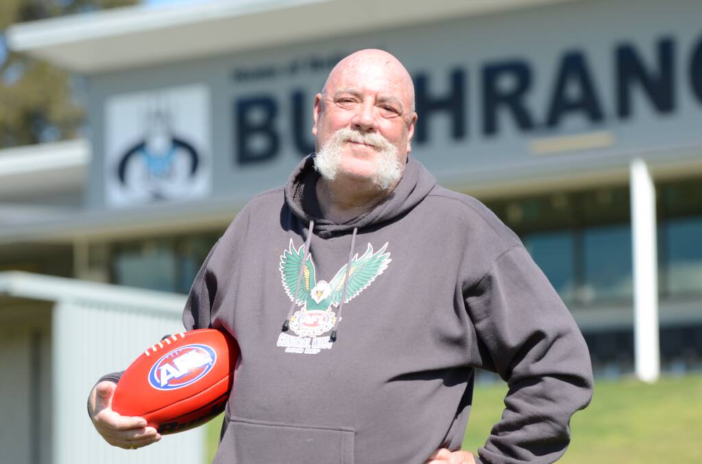 HARD WORK ACKNOWLEDGED: Tony Lewis was one of five inaugural inductees into the AFL Central West's hall of fame. Photo: ANYA WHITELAW