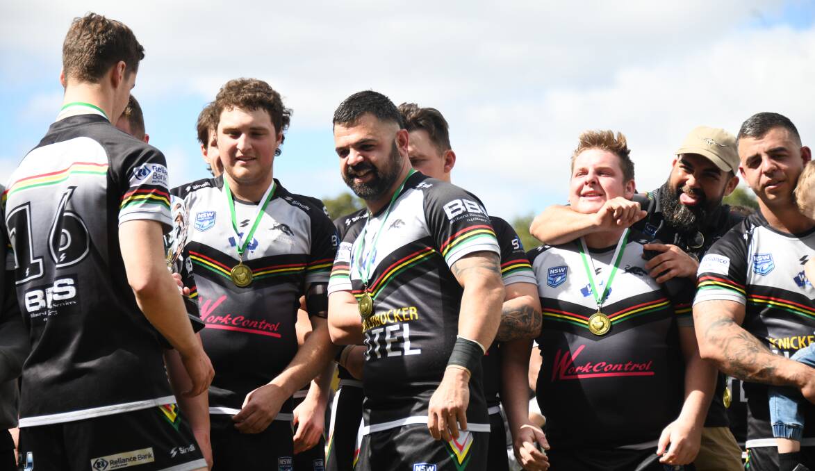 Bathurst Panthers reserve grade coach Ben Gunn guided the men in black to Group 10 and Western Premiers Challege glory this year. He'd love to see a reserve grade Western premiership in 2023. Picture by Amy McIntyre