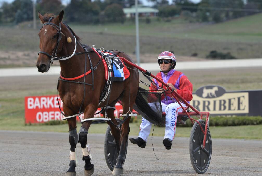 SURPRISE WINNER: Doug Hewitt guided the Danny Dwyer trained Panther Star to victory as a $31 outsider. Photos: ANYA WHITELAW
