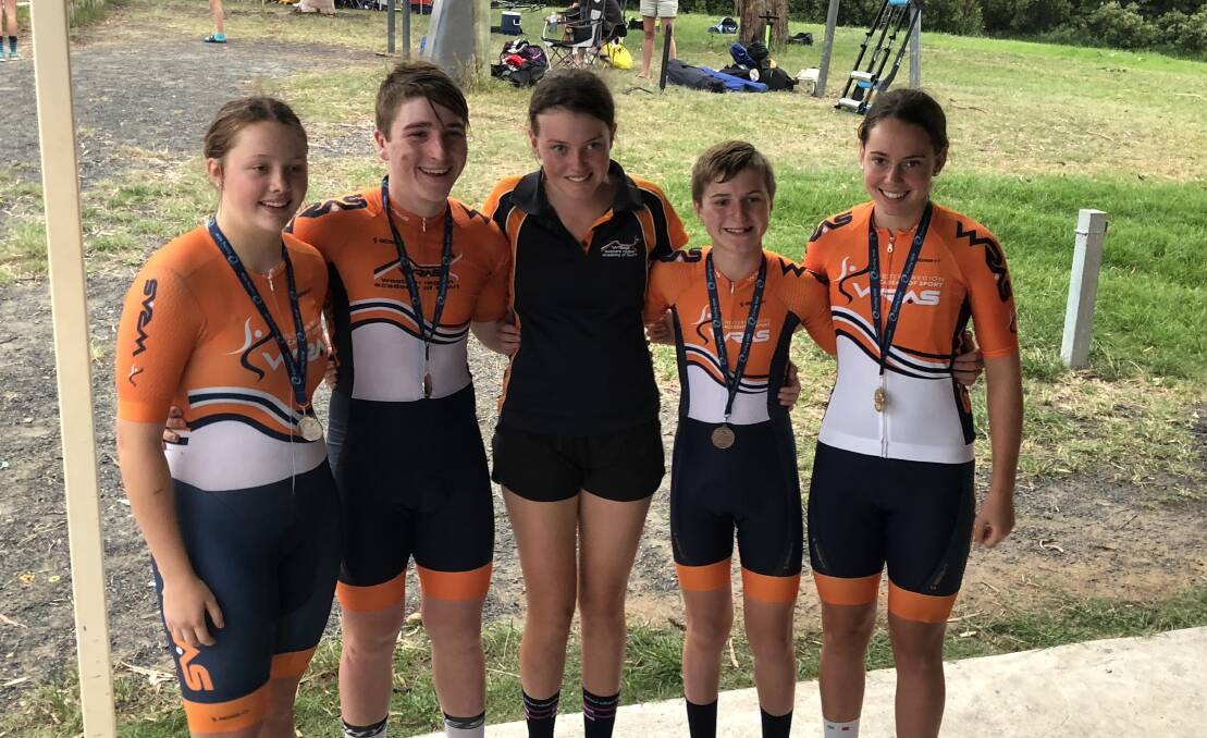 TALENTED BUNCH: The Western Region Academy of Sport riders who attended the Central Coast Carnival. Photo: CONTRIBUTED