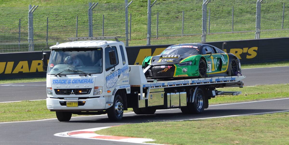 Incidents during Bathurst 12 Hour practice