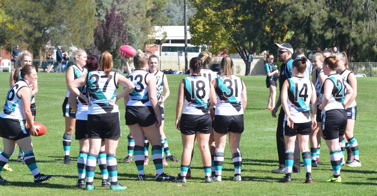 FINGERS CROSSED: The Bathurst Lady Bushrangers have resumed training and are now waiting for approval to play in season 2020.