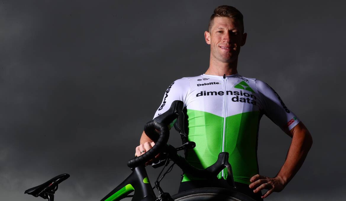 OFF AND RACING: Mark Renshaw and his Dimension Data team is keen to pick up stage wins in the Tour of California this week. Photo: PHIL BLATCH