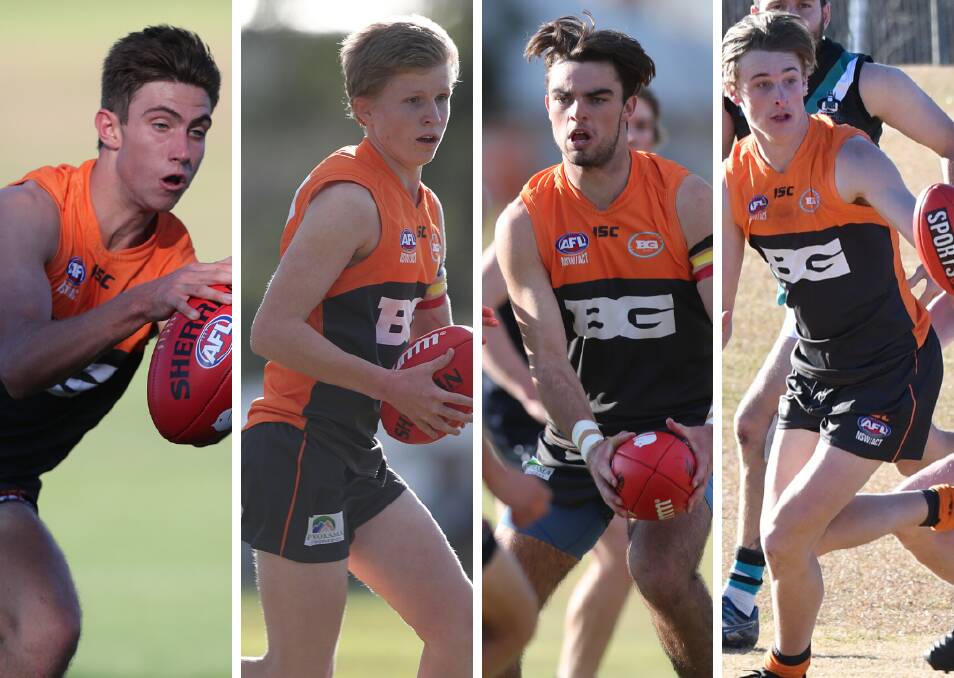 DEPARTED: The Bathurst Giants have lost the likes of Reilly Mitchell, Aiden Macauley, Nic Broes and Mitch Taylor from their impressive 2019 roster. It means the club is unlikely to have a second senior men's side. Photos: PHIL BLATCH
