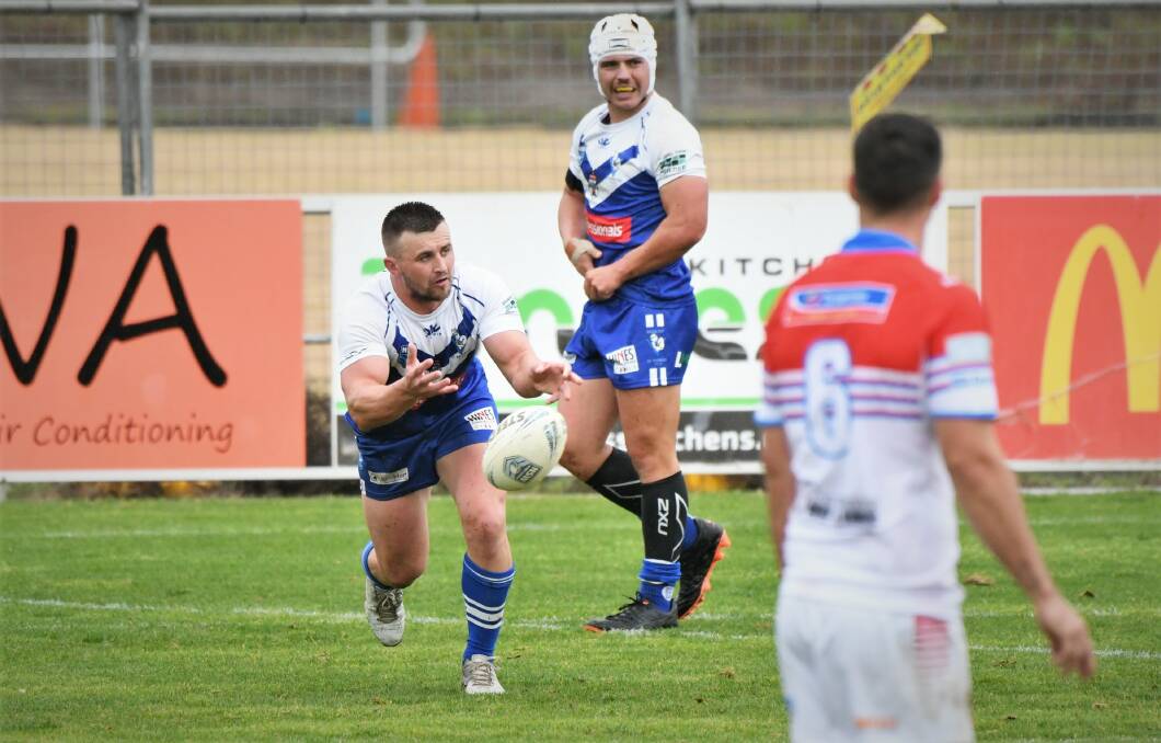 RETURNING: After sitting out the Saints' win over Lithgow, Hayden Bolam returns at hooker this Saturday. Photo: CHRIS SEABROOK