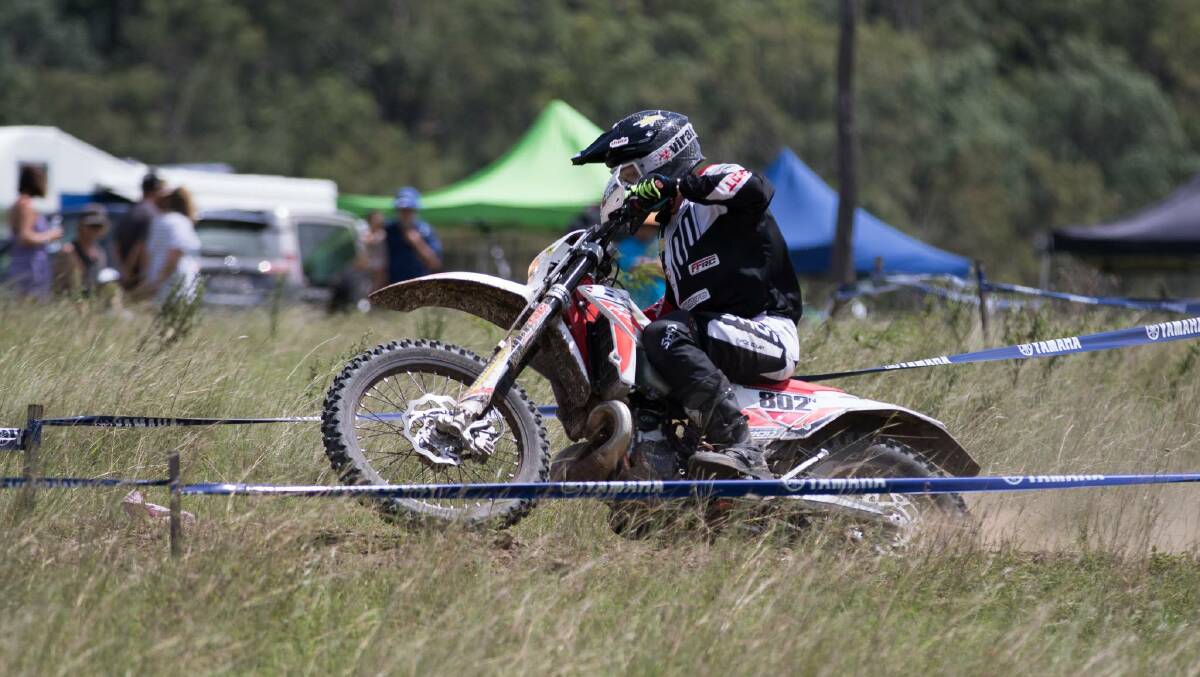ENDURANCE KING: Bathurst's Ben Grabham, riding for the newly formed 321Motorsport Beta Racing team, won the Veterans class at the A4DE. He was undefeated across the four days. Photo: JOHN PEARSON MEDIA