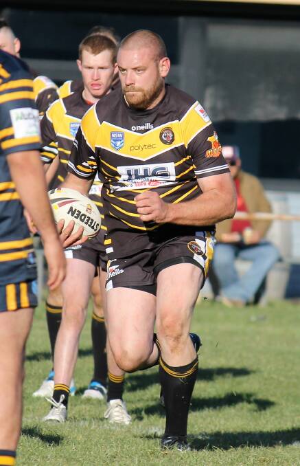BRILLIANT RETURN: Greg Behan's first season for Tigers since 2014 was super impressive, the experienced prop landing the club's best and fairest award.