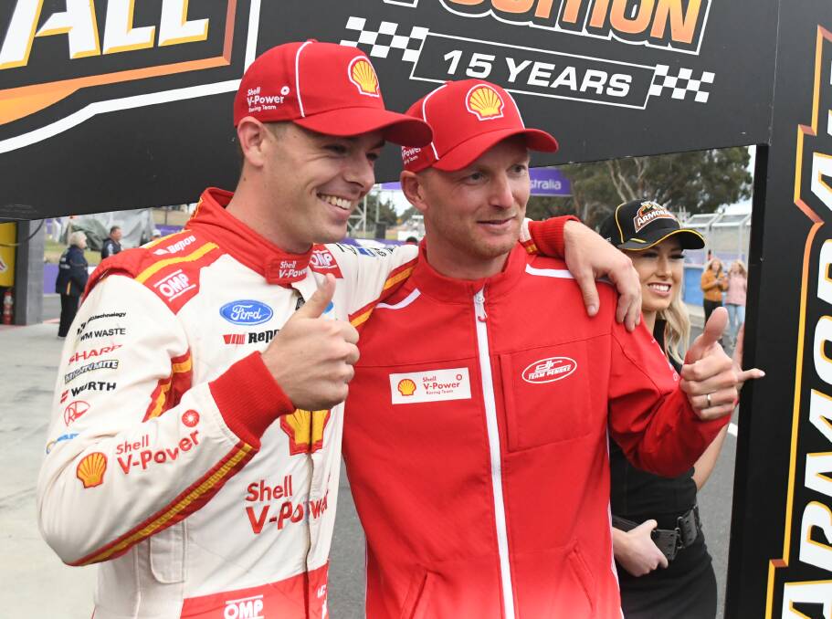 Scott McLaughlin took pole position for the 2019 Bathurst 1000 with his record 2:03.3783 lap in the top 10 shootout. Photos: CHRIS SEABROOK