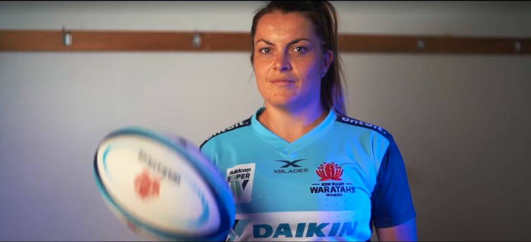 BACK-TO-BACK: Grace Hamilton has been named the NSW Waratahs' Super W player of the year for the second season in succession.