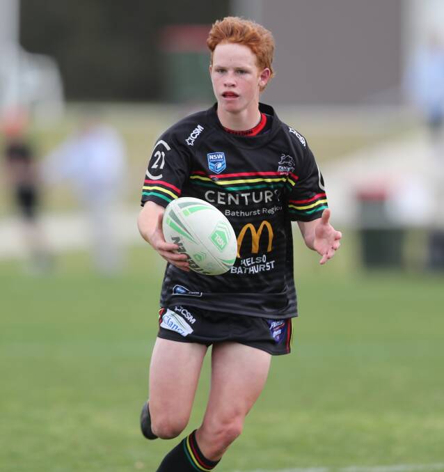 TALENTED TEEN: Bathurst Panthers playmaker Jackson Carter is part of Kurt Hancock's Western Rams Laurie Daley Cup squad for 2022. Photo: PHIL BLATCH