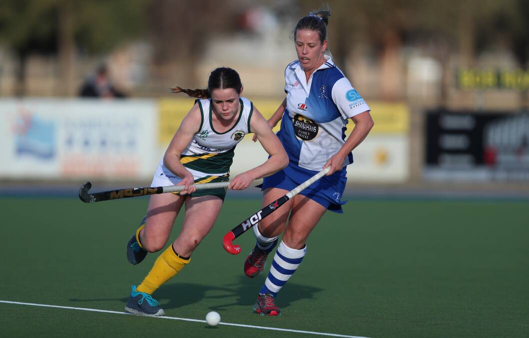 ANOTHER GOOD SATURDAY: Lucy Weal and her fellow Saints beat Orange CYMS 4-2 on Saturday to make it 12 rounds without loss. Photo: PHIL BLATCH