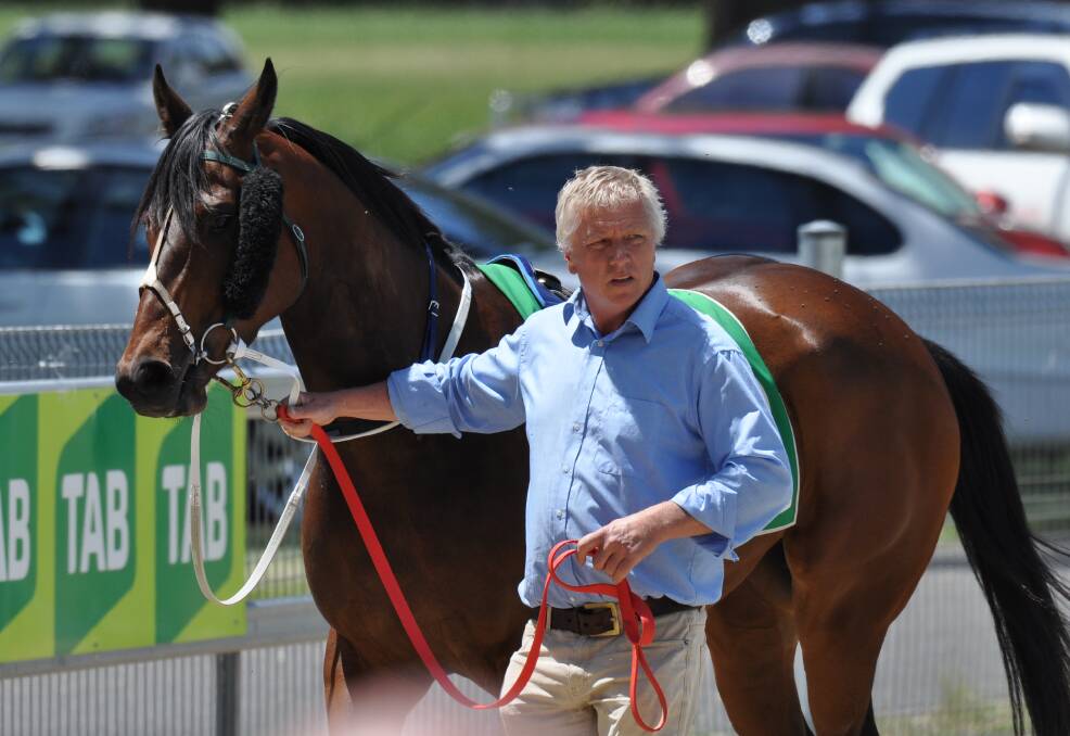 IMPRESSING: Dean Mirfin and his mare Worldly Pleasure who notched up an impressive win at Kensington on Friday.