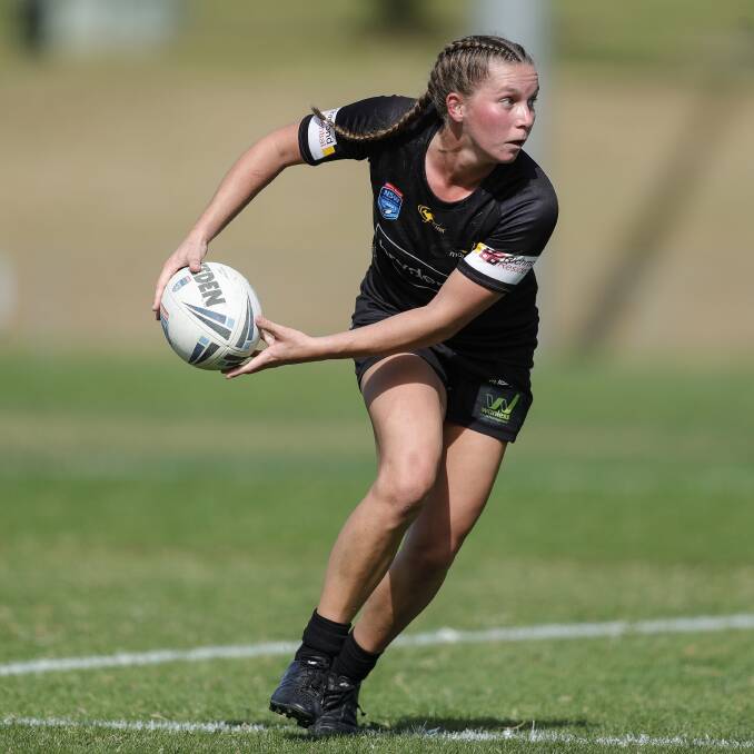 TALENTED: While injury interrupted Matilda Power's season, she was still able to shine at five-eighth for Mounties and made her NSW Country debut. Photo: BRYDEN SHARP