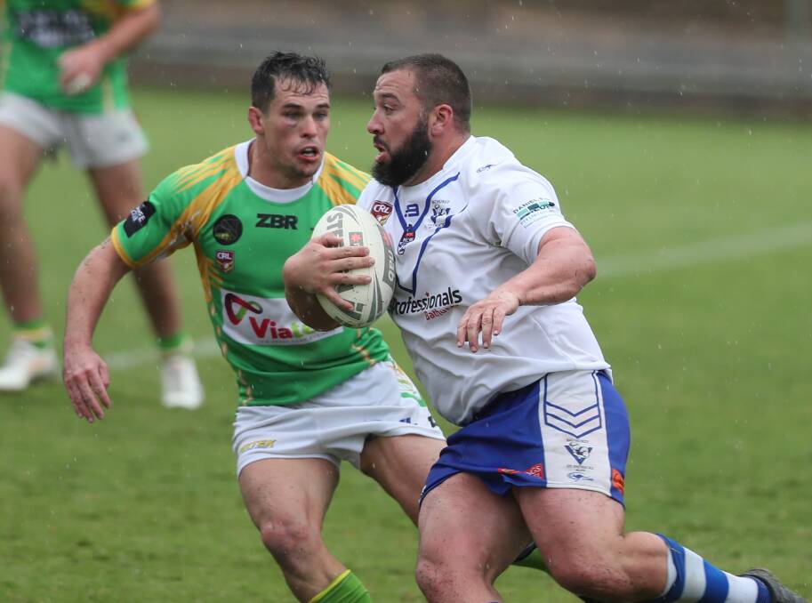 ON DECK: Saints captain-coach Zac Merritt will line up for the Western Rams on Sunday when they host North Sydney at Carrington Park. Photo: PHIL BLATCH