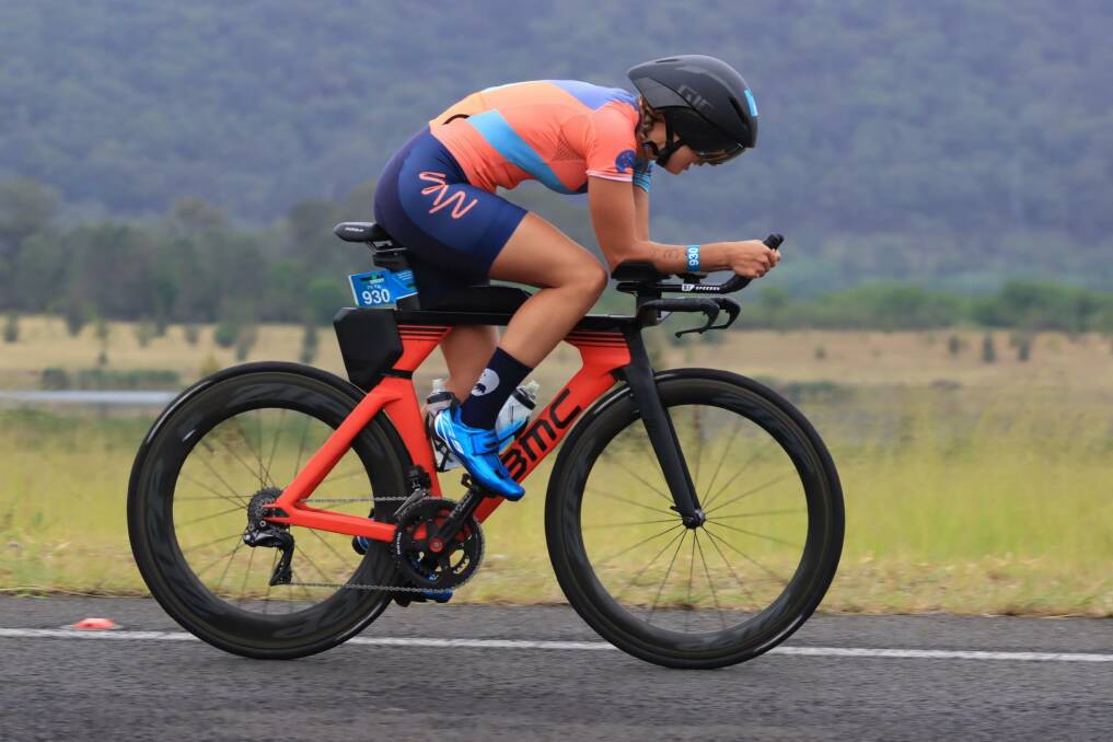 TAUPO BOUND: Peta Cutler has qualified for the 2020 Ironman 70.3 World Championships which will be held at Taupo. Photo: CONTRIBUTED