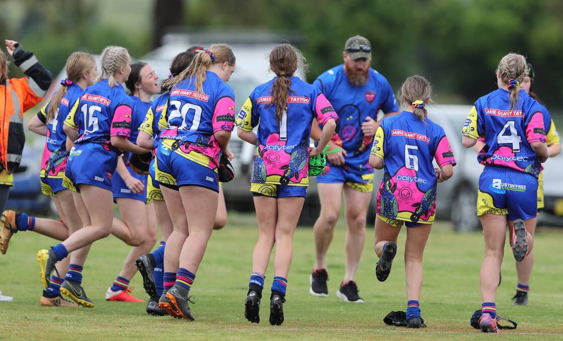 WARMING UP: Panorama Platypi coach and president Mick Roels predicts a big future for women's league. Photo: PHIL BLATCH