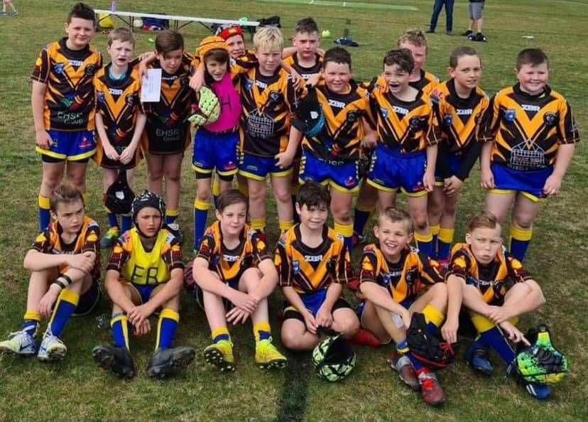YOUNG TALENTS: While no Tigers junior teams played last season, a number of Oberon youngsters were part of the Eglinton Eels under 10s side. Photo: CONTRIBUTED