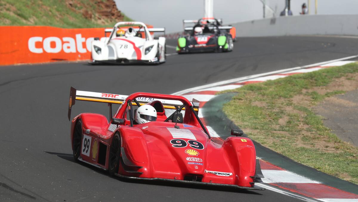 Race two in the Radical Australia Cup Bathurst round. Photos: PHIL BLATCH