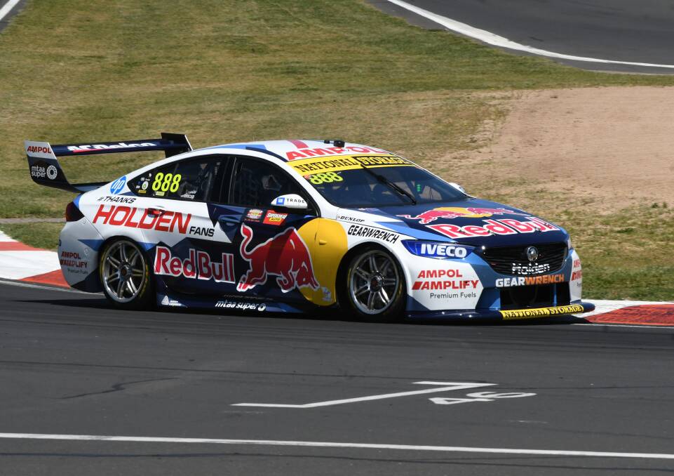 HUNGRY BULLS: Craig Lowndes and Jamie Whincup have won three Bathurst 1000s together but want to make it four come Sunday. Photo: CHRIS SEABROOK