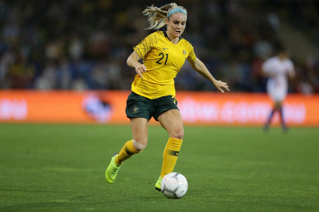 BIG HONOUR: Ellie Carpenter has gone a long way since her days travelling from Cowra to Bathurst to train and play. She has been named the Asian Football Confederation's Best Womens Player of 2020.