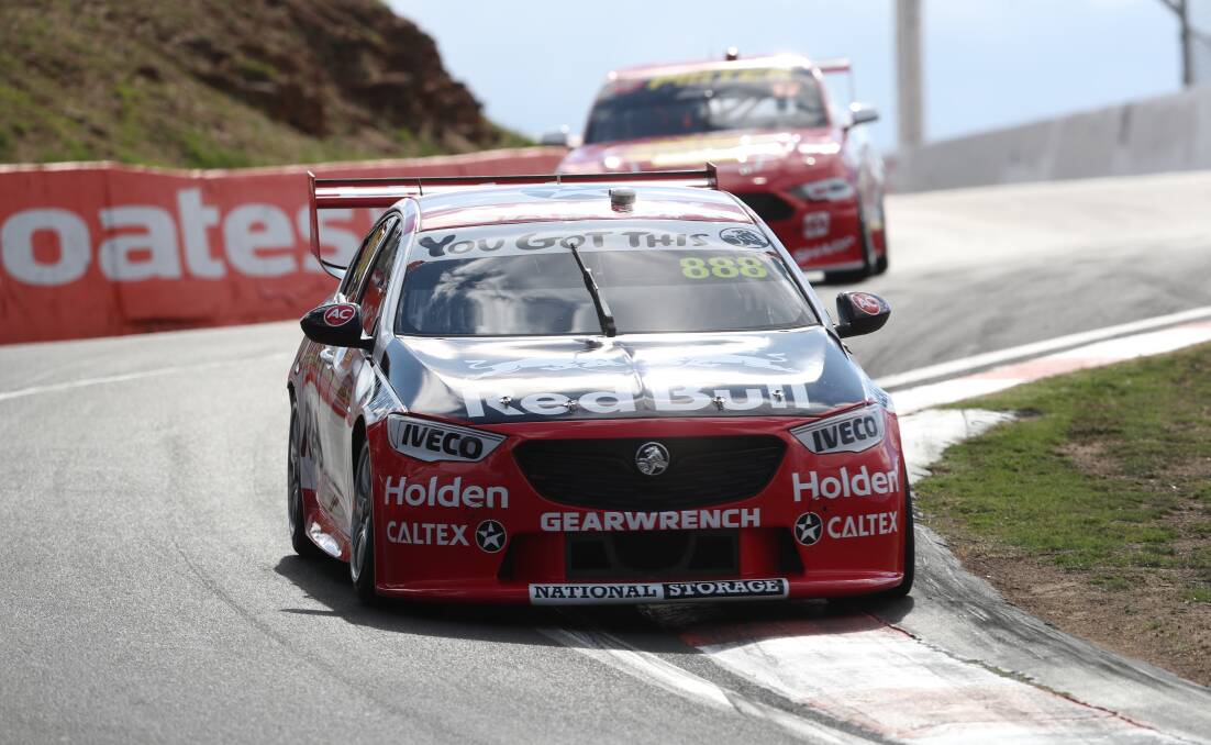 FINAL PUSH: It is looking more likely the Bathurst 1000 will act as the Supercars' season finale. Photo: PHIL BLATCH