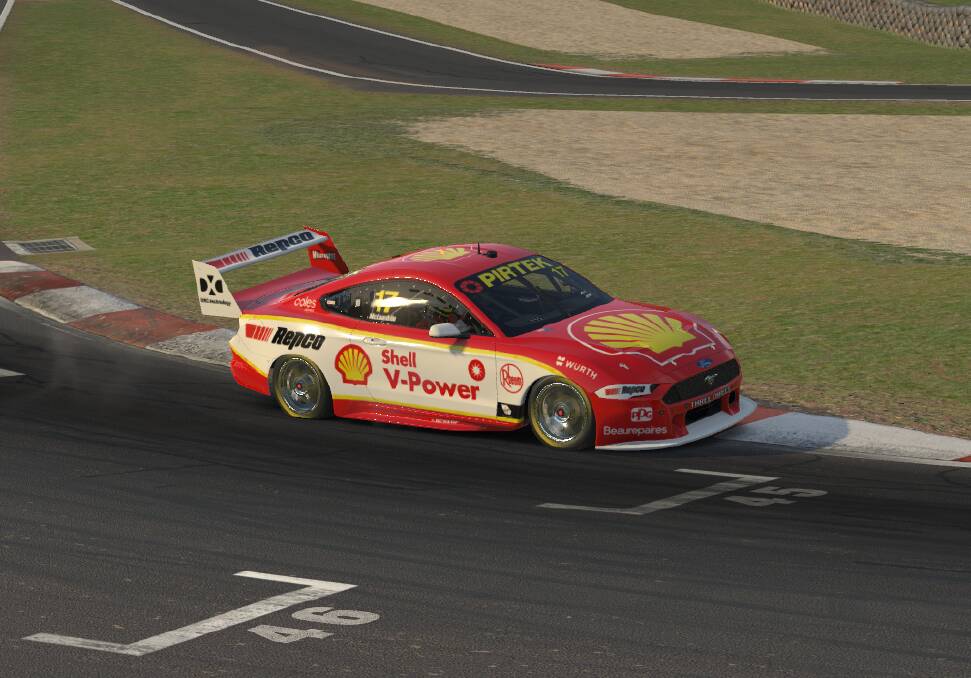 The third round of the Supercars Allstars Eseries was conducted at Mount Panorama on Wednesday night.