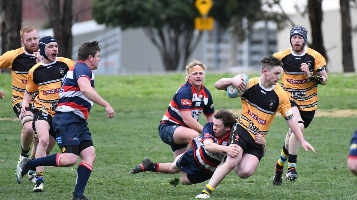 OH SO CLOSE: CSU beat Mudgee in the preliminary final to earn a grand final spot, but that decider was abandoned due to the ongoing COVID-19 lockdown. Photo: CHRIS SEABROOK