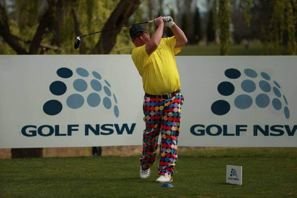 BACK-TO-BACK?: Mark Hale won last year's Bathurst Open and will be back to try and defend his title this weekend. Photo: GOLF NSW