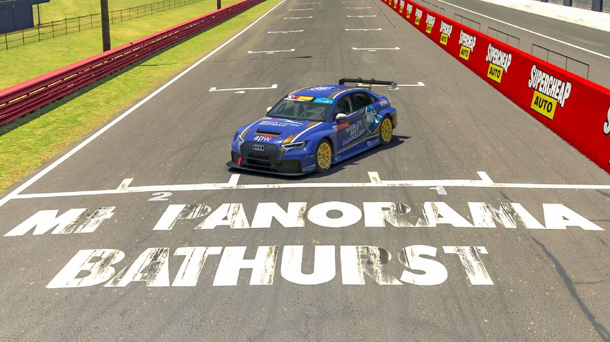 VIRTUALLY READY: The opening round of the carsales ARG eSport Cup will be staged at Mount Panorama on Thursday evening.
