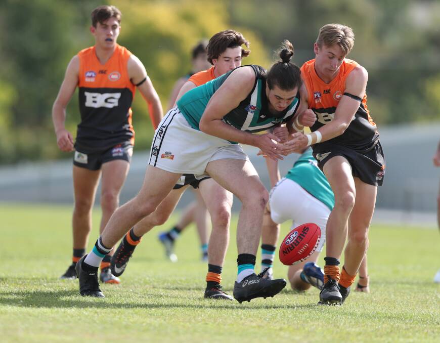 PREMIER COMPETITION: Bathurst clubs the Bushrangers and Giants will do battle in the Central West AFL's new Premier Division in season 2020. Bushrangers will also field two sides in the Plate Division Photo: PHIL BLATCH.