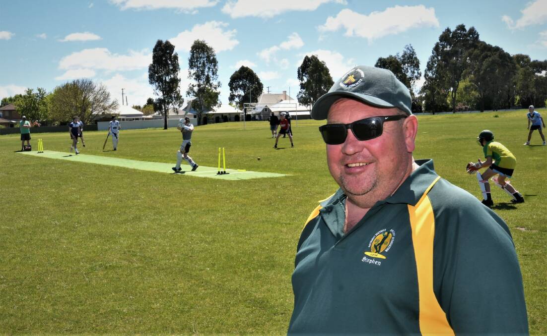 FUN IN THE SUN: Bathurst District Junior Cricket Association president Steve Cain is looking forward to the representative season. Photo: CHRIS SEABROOK