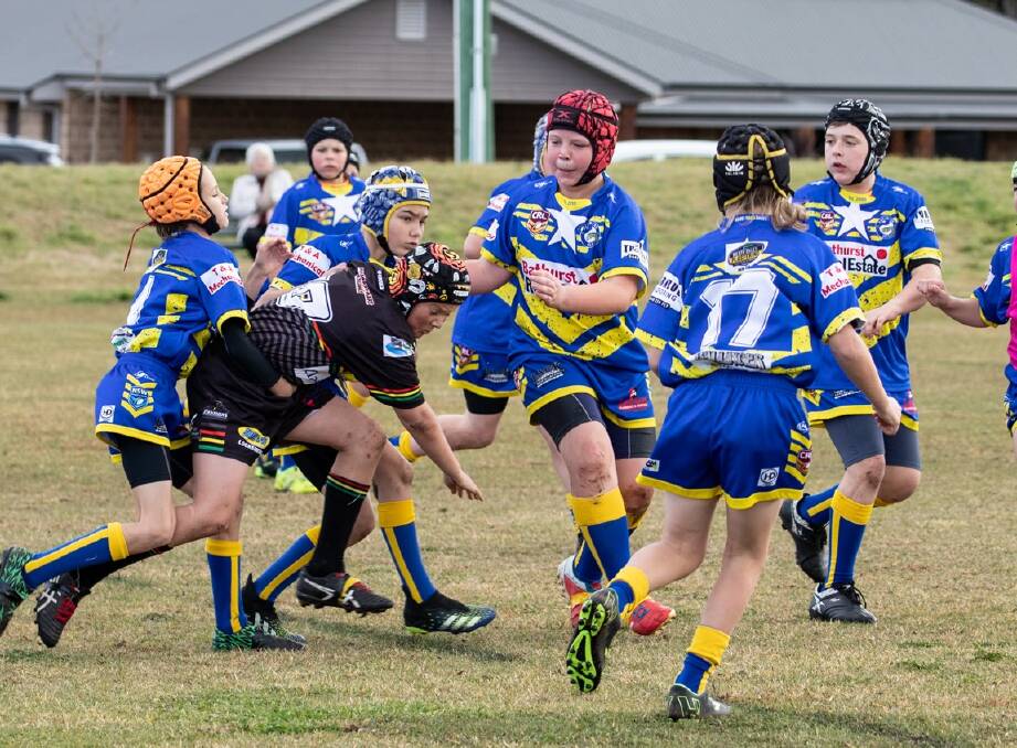 EXCITED: The under 11 Eglinton Eels will get their first taste of finals football after scraping into the top five. Photo: EGLINTON EELS