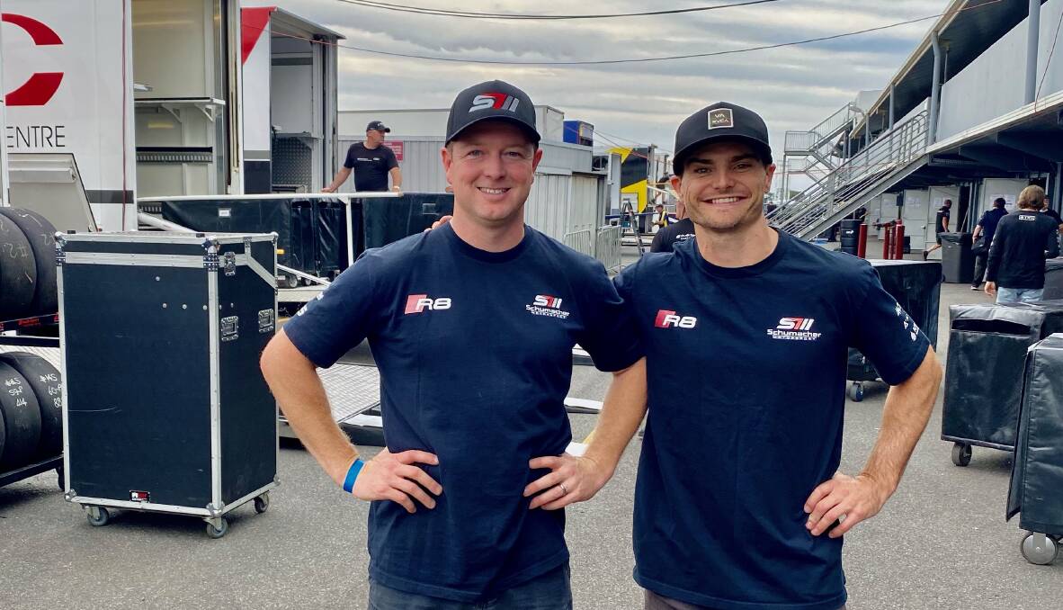 NEW PARTNERSHIP: Bathurst GT driver Brad Schumacher and his team will be helped by Supercars star Tim Slade in season 2021.