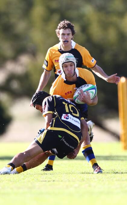 ON THE ROAD: Josh Buttinshaw and his fellow CSU players will head to Forbes on Saturday for their third match of the Blowes Clothing Cup season. Photo: PHIL BLATCH