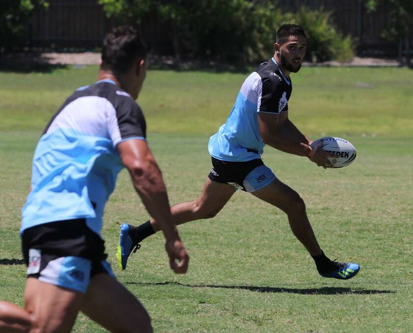 FINGERS CROSSED: Bathurst league talent Will Kennedy hopes he will get the chance to press his claims for a contract extension with Cronulla.