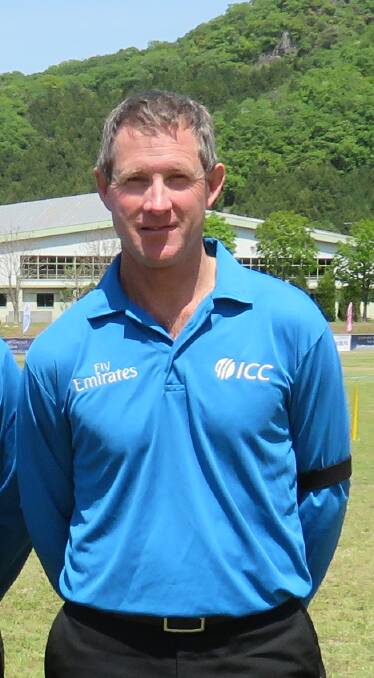 RETAINED: Bathurst official Tony Wilds has once more been selected on the Cricket Australia umpire panel.