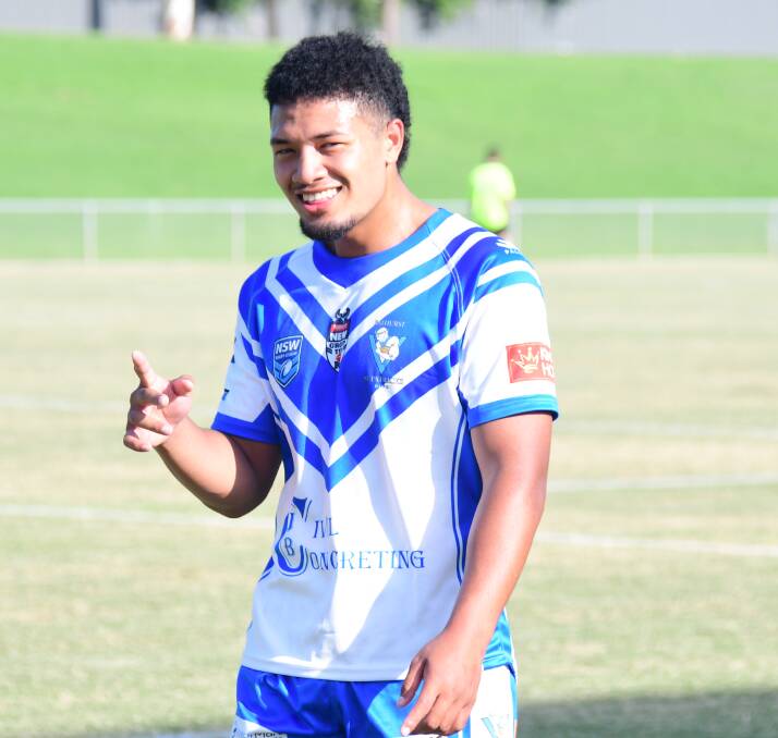 GREAT EXPERIENCE: Sione Naufahu will play rugby union with Bathurst Bulldogs this year, but enjoyed playing league as a Saint in the Western under 21s competition first.