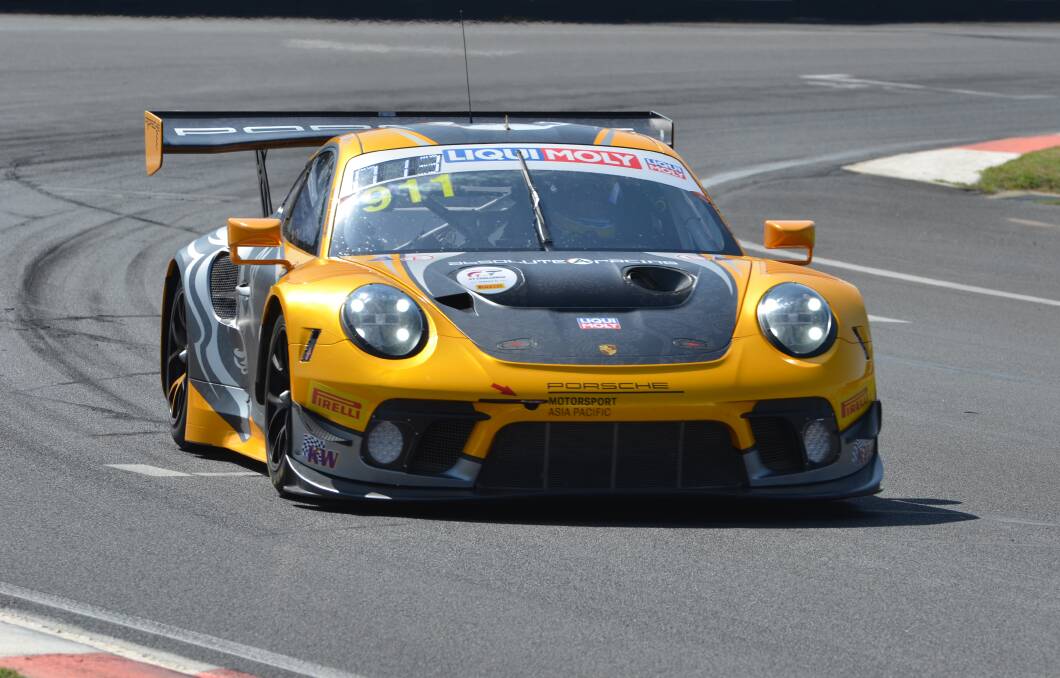 Drivers from across the globe took to the track at Mount Panorama on Friday on day one of the Bathurst 12 Hour. Photos: ANYA WHITELAW