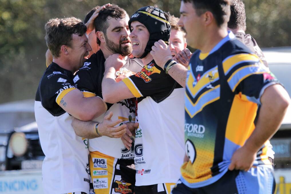 CELEBRATIONS WANTED: If Oberon can beat CSU in Saturday's grand final it will be the Tigers' first senior men's premiership since 2003. Photo: OBERON TIGERS