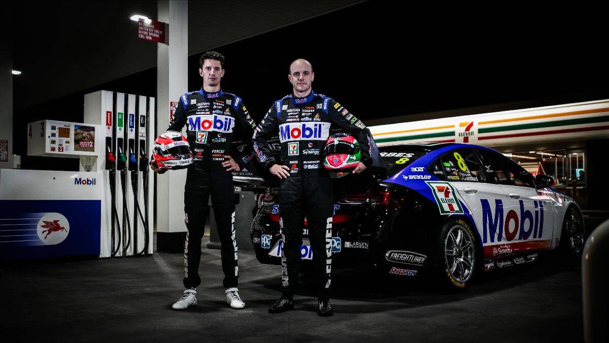 SPECIAL LOOK: The Brad Jones Racing Commodore of Nick Percat and Tim Blanchard will carry Mobil backing for this year's Bathurst 1000.