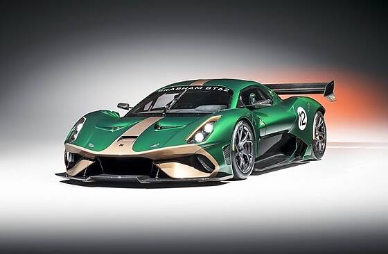 GREEN MACHINE: The stunning Brabham BT62 will be demonstrated at the 2019 Bathurst 12 Hour - it's Mount Panorama debut.