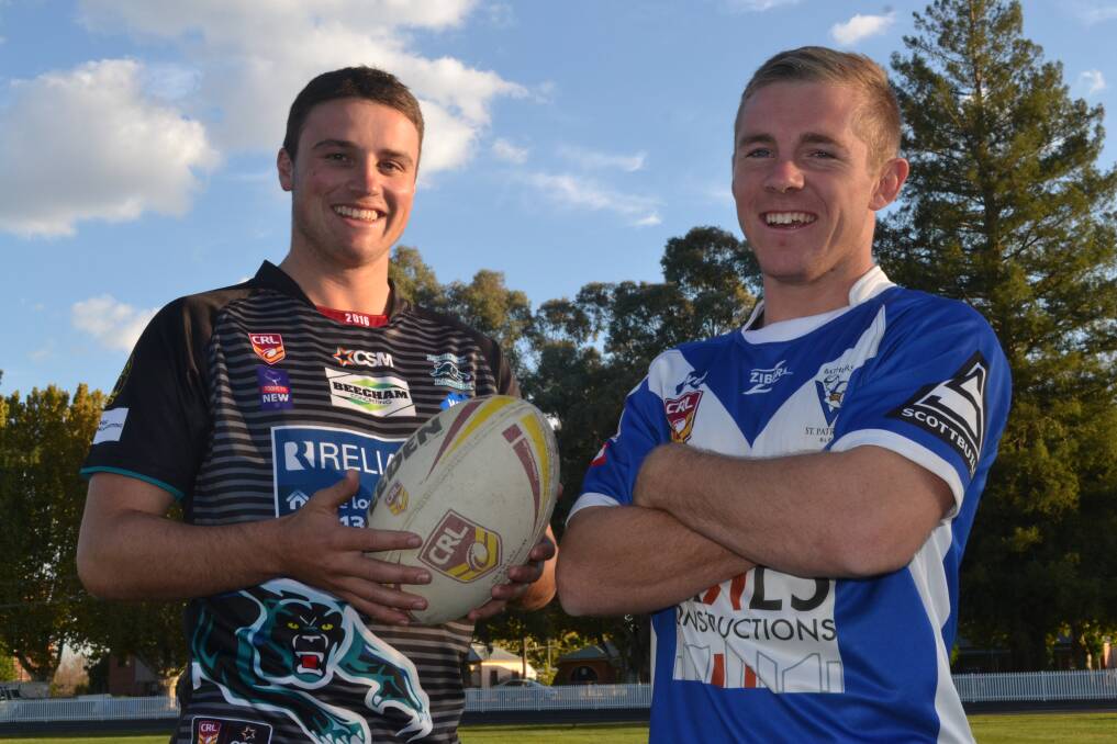 FLASHBACK: In 2016 Jake Betts and Hudson White were two young guns keen to fire the the ANZAC Day Memorial Trophy. Betts and his Panthers won that edition of the match and have not been beaten since.