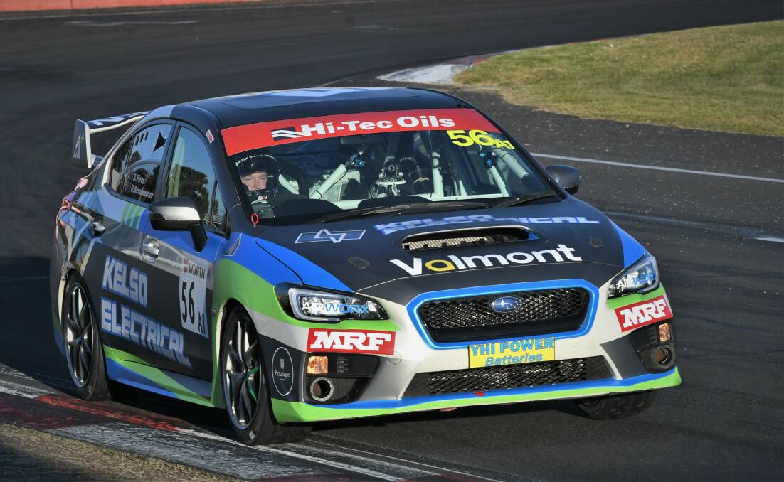 GOT THERE: It was a big weekend at Mount Panorama for Brad Schumacher, but he managed to be amongst those to finish this year's Bathurst 6 Hour. Photos: ANYA WHITELAW, CHRIS SEABROOK