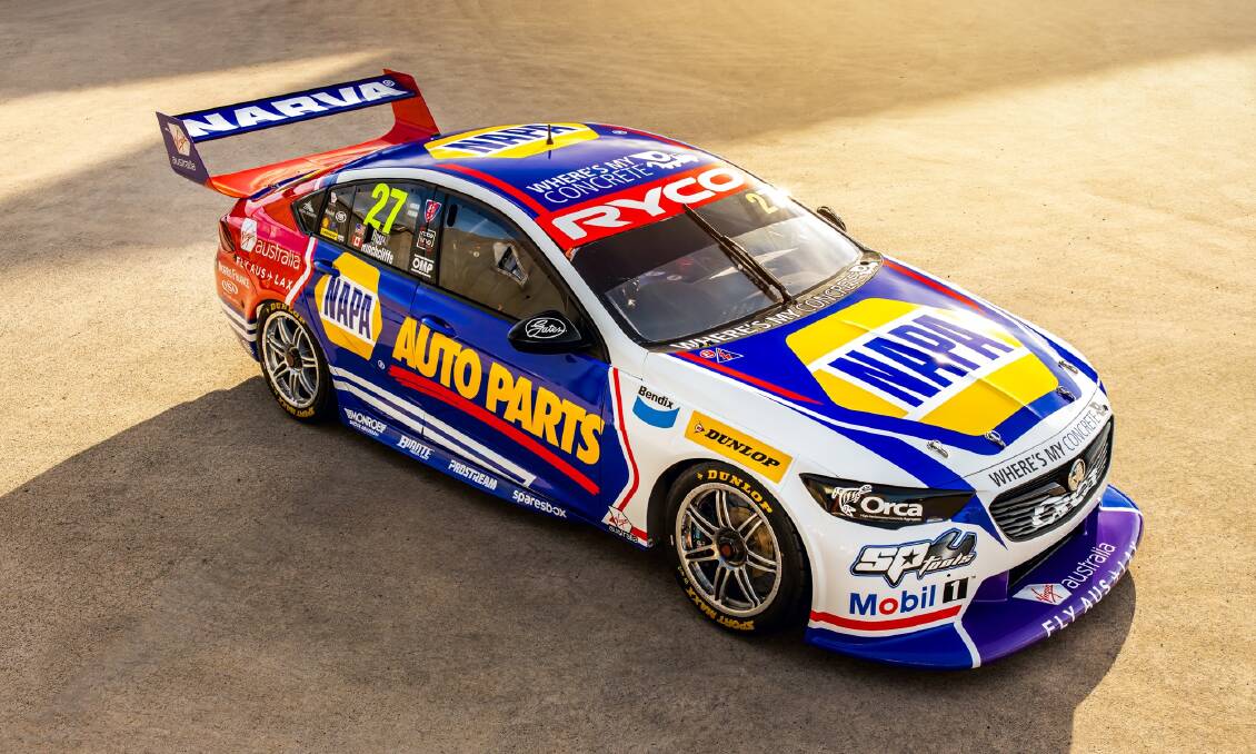 NEWCOMER: The #27 Walkinshaw Andretti United Commodore, to be driven by James Hinchcliffe and Alexander Rossi as a wildcard. Photo: WALKINSHAW ANDRETTI UNITED
