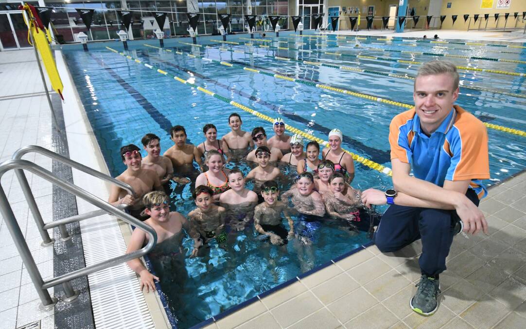 MAN WITH A PLAN: Josh Stapley is the new head coach for the Manning Aquatic Centre Bathurst squad. Photo: CHRIS SEABROOK 052719coach