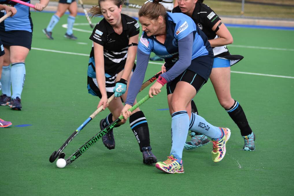 SHE'S BACK: The experienced Mandy George has returned to Souths' women's Premier League Hockey ranks for 2018. Photo: PHOEBE MOLONEY