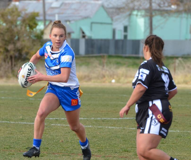TALENT: Paige Hay was one of the new Saints recruits for season 2019. Photo: ANYA WHITELAW