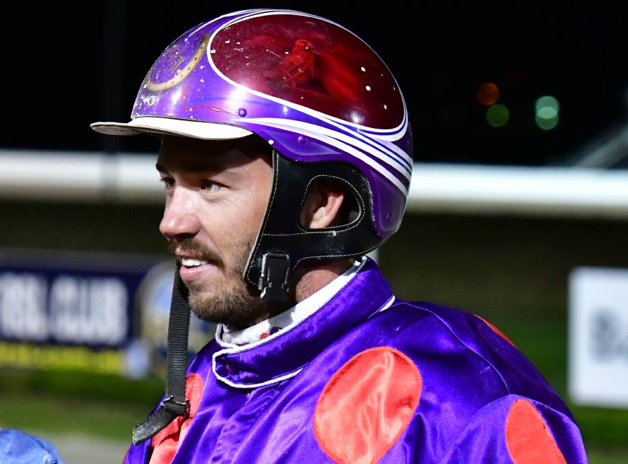 HUGE MOMENT: Doug Hewitt will drive his favourite horse The Mustang in Saturday night's Group 1 Chariots Of Fire.