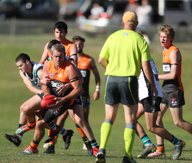FRENCH REVOLUTION: Tim French was a standout for the Bathurst Giants last Saturday and will be looking for another big performance in Dubbo. The Giants have never won on the Demons' turf. Photo: PHIL BLATCH